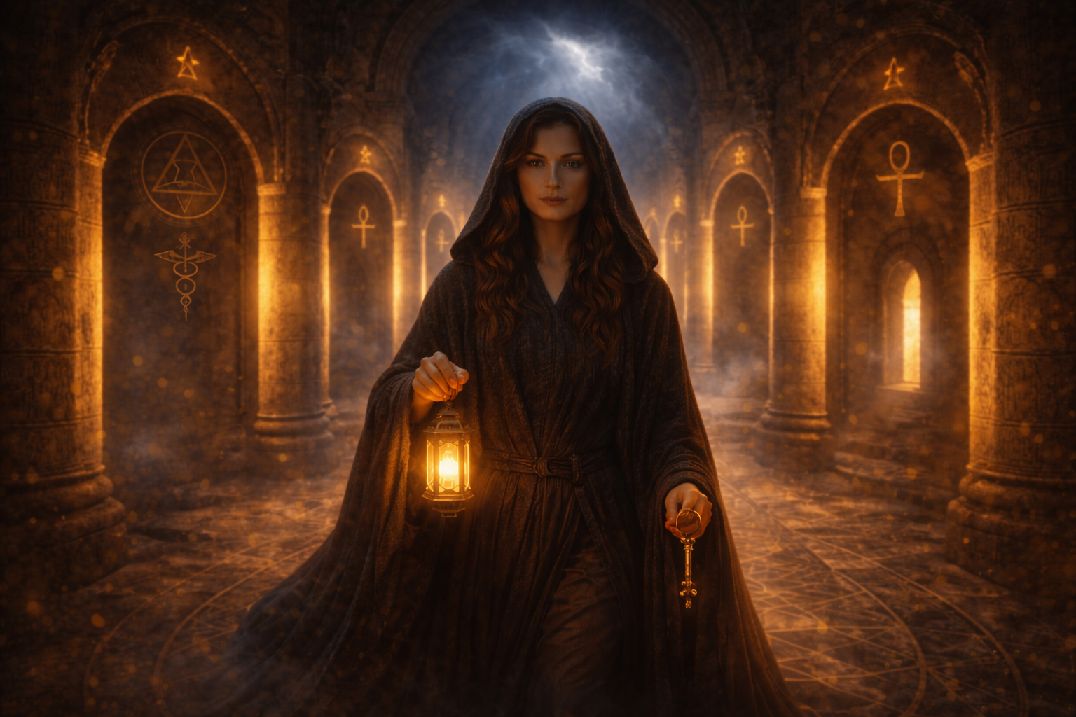 Arcanos Mayores como etapas de iniciación: el viaje del Ser en clave egipcia