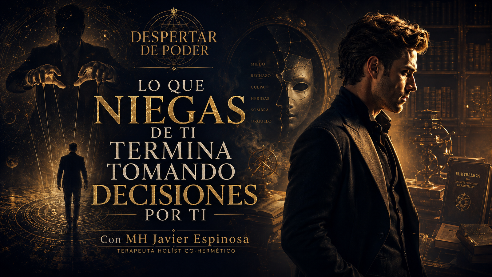Lo que niegas de ti termina tomando decisiones por ti